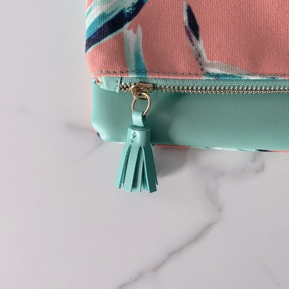 Rachel Pally Reversible Rectangular Tropical Foldover Clutch - Picture 8 of 12